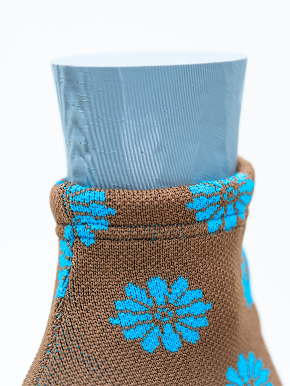 The Knit Tabi - Kiku Brown