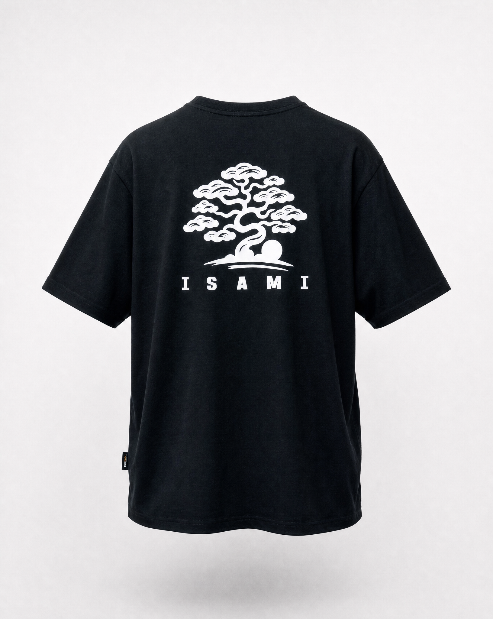 ISAMI CORDURA TEE バック(松の木・ISAMIロゴ)